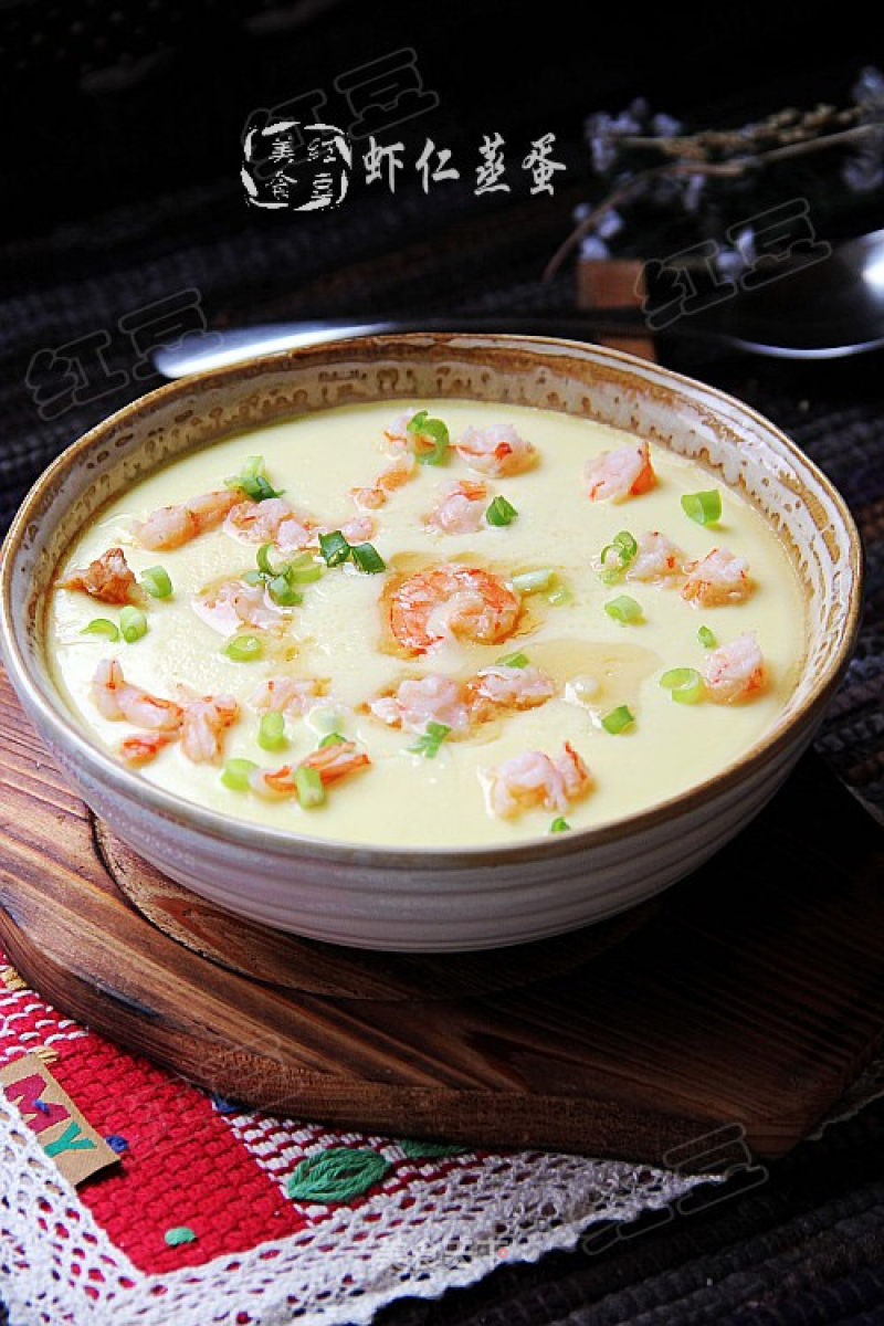 Shrimp Steamed Egg· recipe