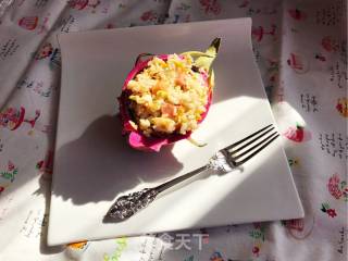 Dragon Fruit Fried Rice recipe