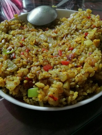 Curry Egg Fried Rice
