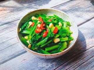 Appetite: Garlic and Oil Lettuce recipe