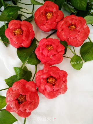 # Fourth Baking Contest and is Love to Eat Festival# Red Rose Flower Bread recipe