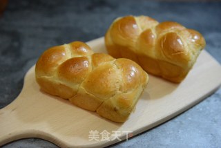 #四session Baking Contest is Love to Eat Festival#banana Braid Toast recipe