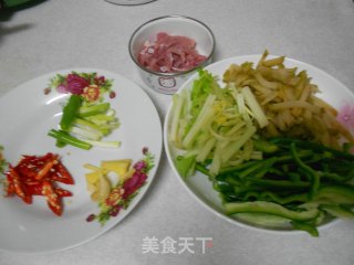 Stir-fried Mustard with Three Shreds recipe
