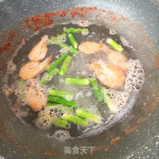 Asparagus, Pea and Shrimp Salad recipe