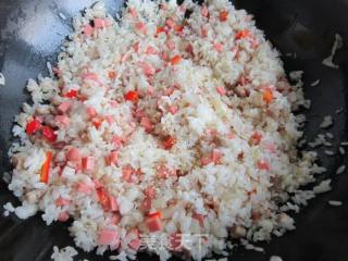 Fried Rice with Sauerkraut and Minced Pork recipe