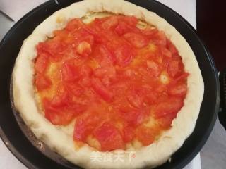 Crimped Ham Pizza recipe