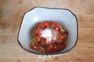 Pressed Leek Eggplant recipe