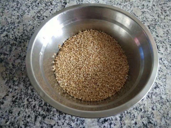 Pork Floss Oatmeal Porridge recipe