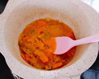 Pumpkin Soft Rice recipe