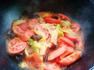 Scrambled Eggs with Tomato Fungus recipe