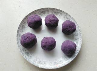 #柏翠大赛# Low-fat Wheat Bran Purple Potato Bread. recipe