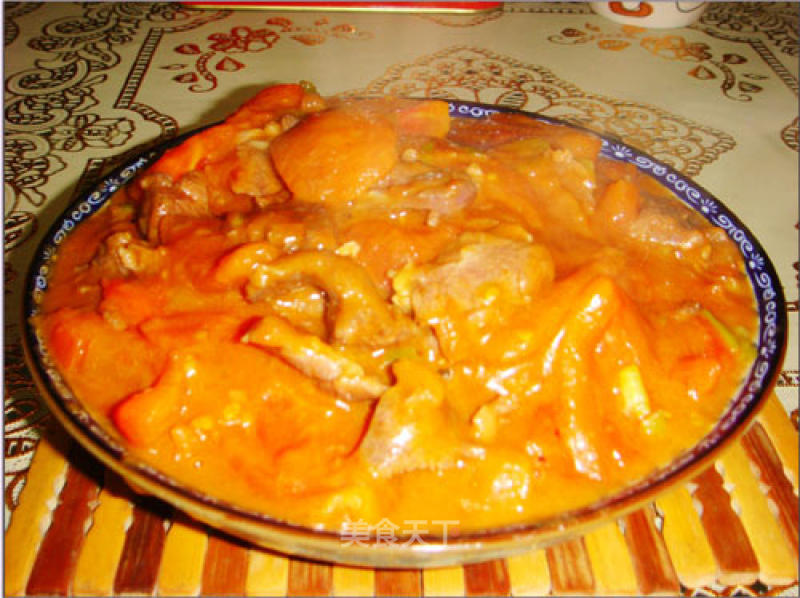 Roast Beef with Tomato recipe