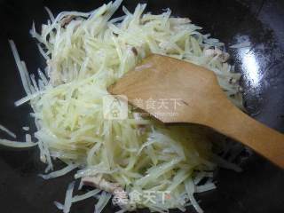 Pork Fried Potato Shreds recipe