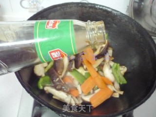 Mushrooms and Carrots in Oyster Sauce recipe