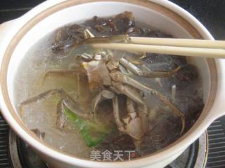 Sea Shrimp and Crab Vermicelli in Clay Pot recipe