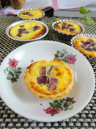Purple Sweet Potato Tart recipe