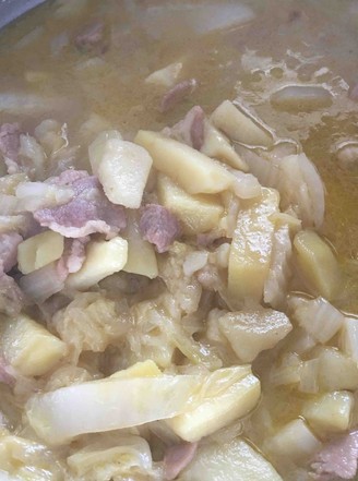 Cabbage Stewed Potatoes recipe