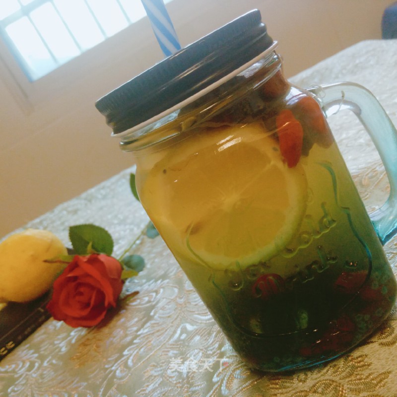 Fruit Honey Lemon Tea recipe