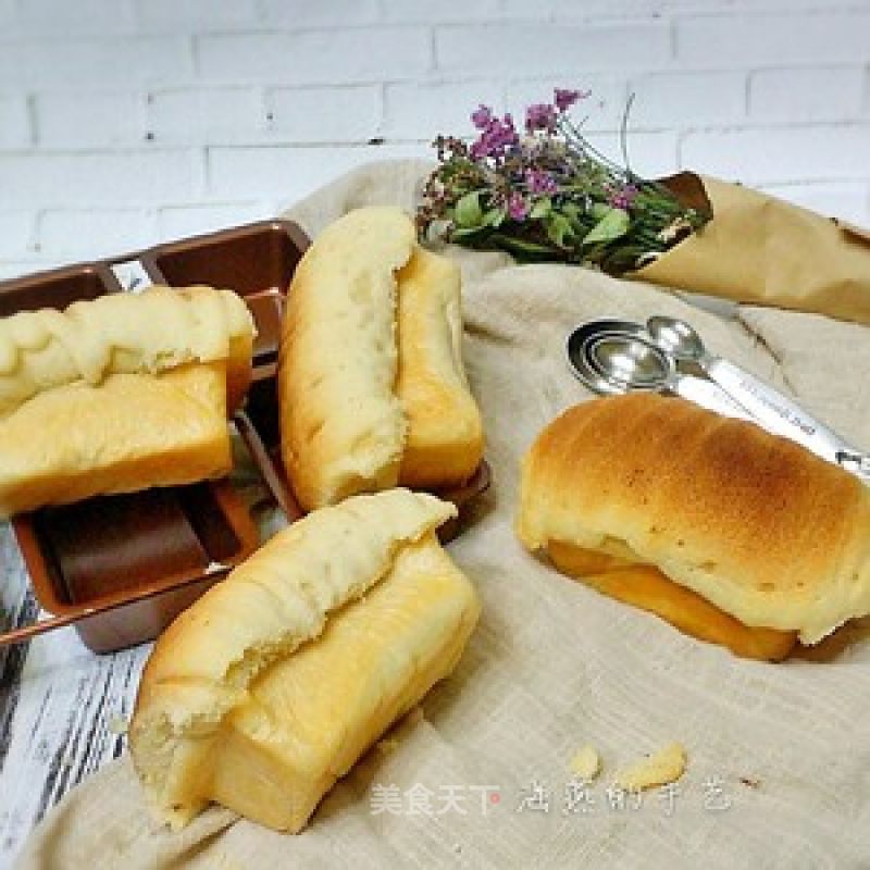 #四session Baking Contest and It's Love to Eat Festival#cream Pastry Buns recipe