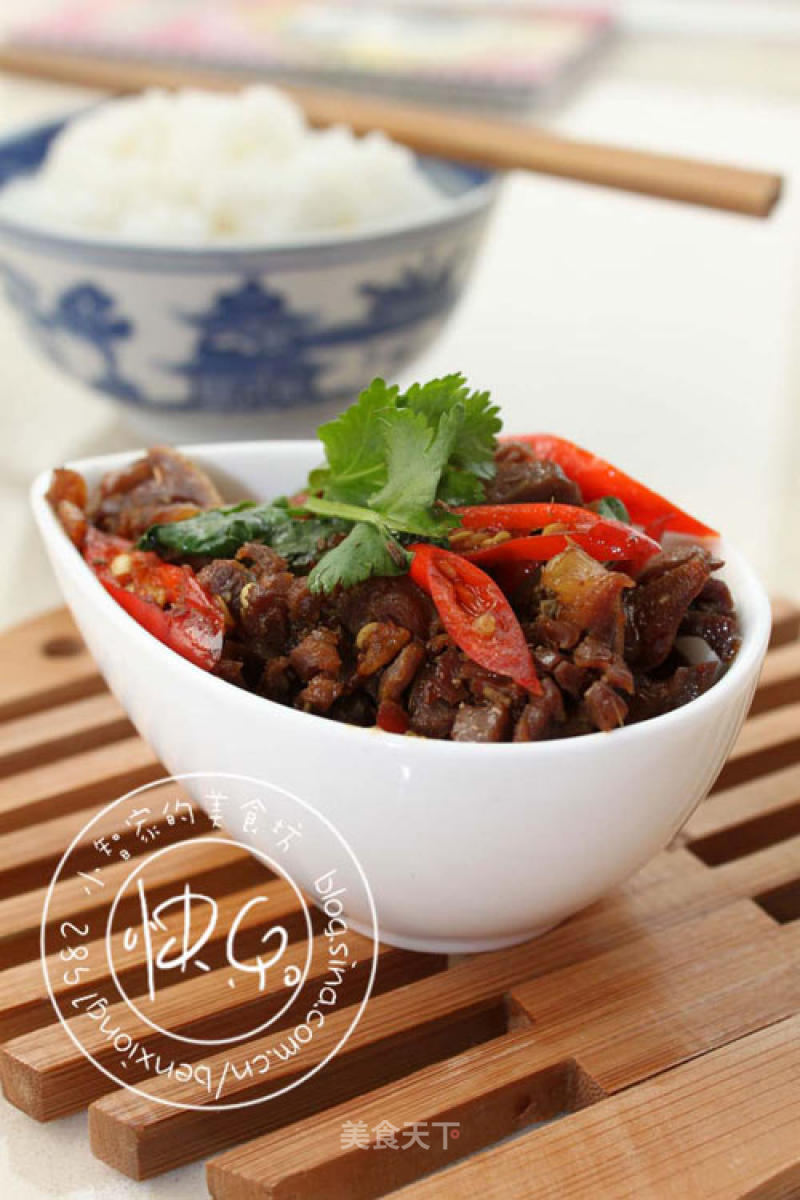 Spicy Cumin Chicken Gizzards recipe