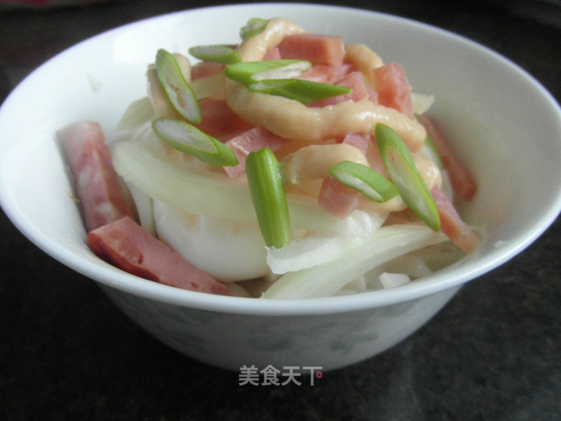 Salad Hot Noodles recipe