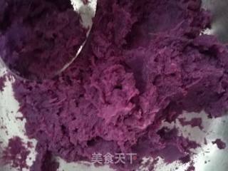 Purple Sweet Potato Sesame Ball recipe