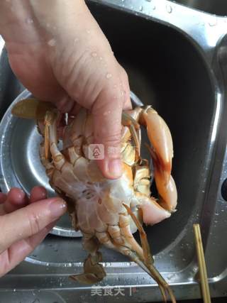 Steamed Crab with Longan recipe