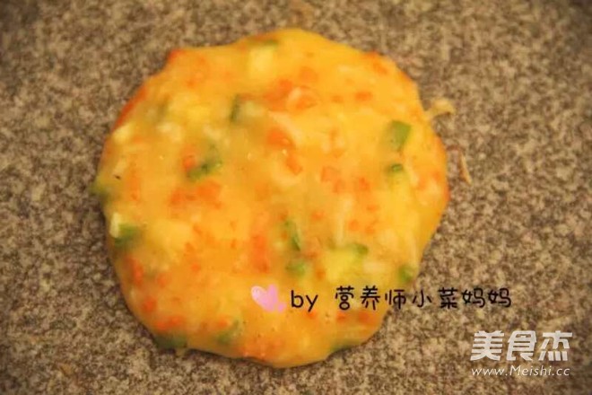 Whitebait Loofah Yam Cake Nutritionist Xiaocai Mother recipe