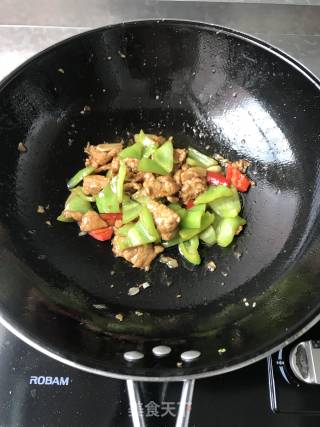 Stir-fried Peppers with Sliced Pork recipe