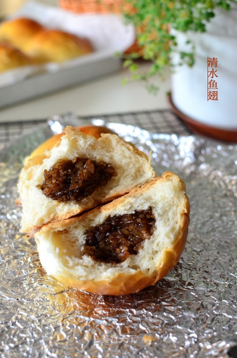 #the 4th Baking Contest and is Love to Eat Festival#brown Sugar Glutinous Rice Meal Buns recipe