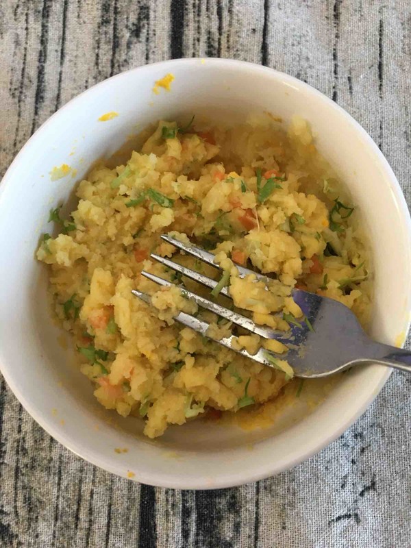 Light-eat Reduced Fat Meal Potato Salad + Pan-fried Chicken Breast recipe