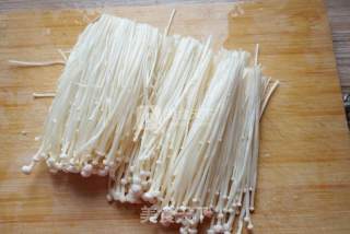 Microwave Enoki Mushroom recipe