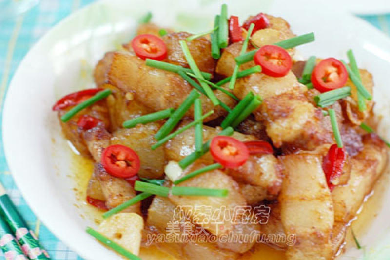 Braised Winter Melon with Pork Belly recipe