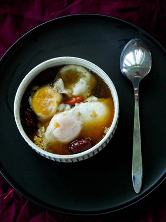 Brown Sugar and Rice Wine Poached Egg