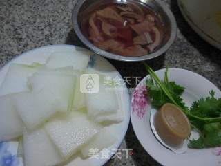 Pork Liver and Winter Melon Soup recipe
