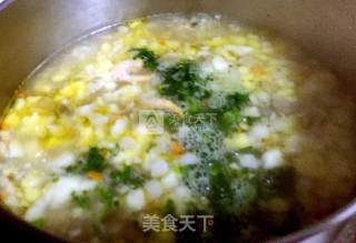 Seasonal Vegetable Shrimp Lump Soup recipe