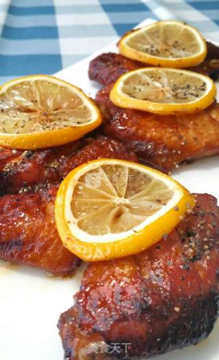 #aca烤明星大赛# Lemon Roasted Chicken Wings recipe