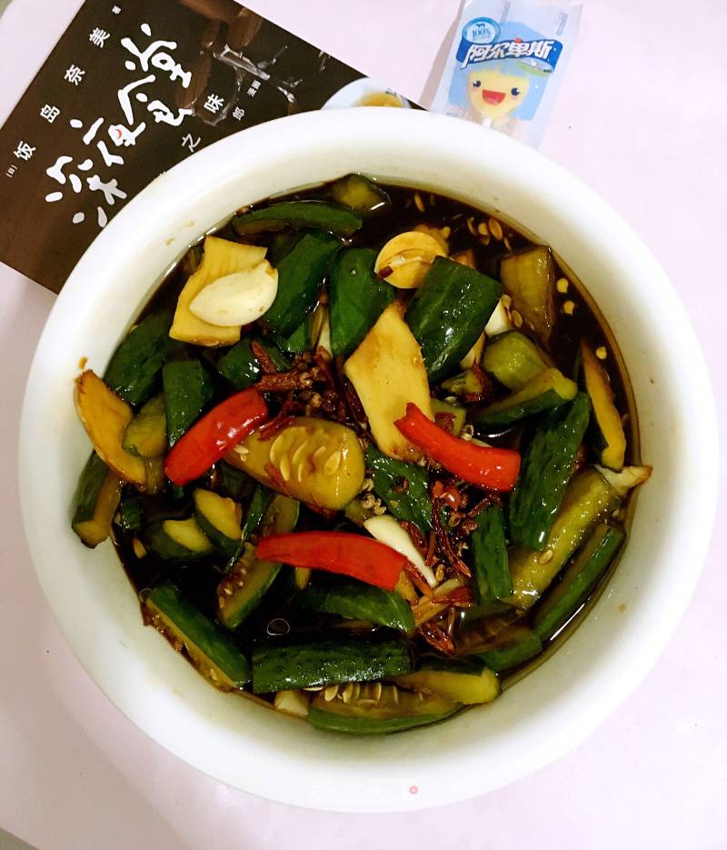 Pickled Cucumbers in Sauce recipe