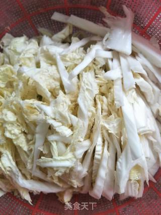 Chinese Cabbage with Oil Residue recipe