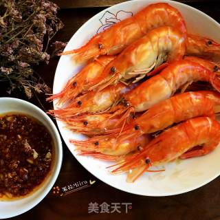 Steamed Big Head Shrimp recipe