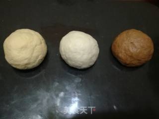 Three-color Flower Steamed Buns recipe