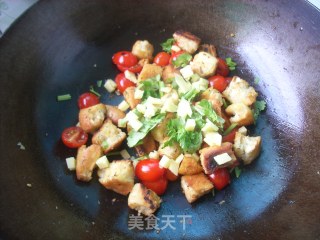 Baked Tomatoes on Bread recipe