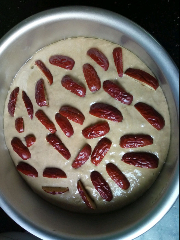 Brown Sugar and Red Date Hair Cake recipe