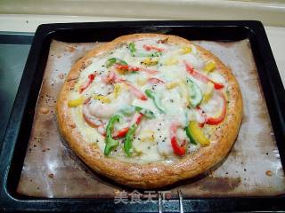 Green Sauce Pizza recipe