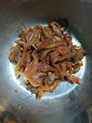 Super Rice with Fish-flavored Pork Shreds (not Spicy Version) recipe