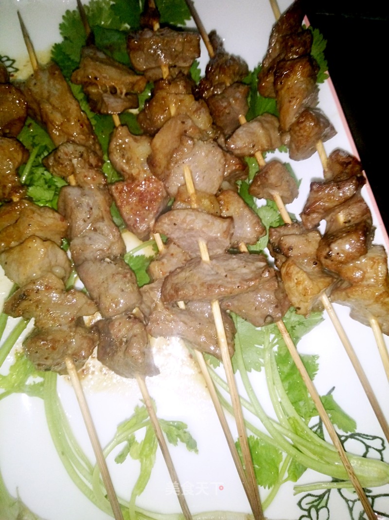 Oven Delicacies, 【lamb Skewers】 recipe