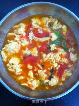 Marinated Noodles with Tomato and Egg recipe