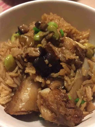 Rice Cooker Ribs Braised Rice