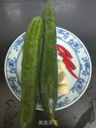 Refreshing Cucumber Shreds recipe