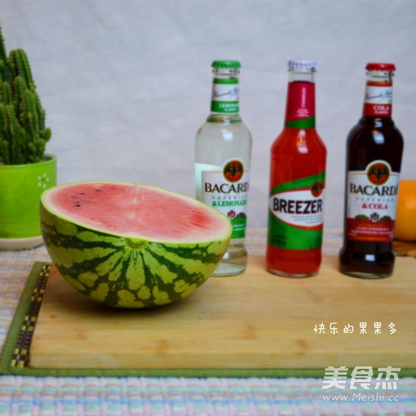 Watermelon Lemon Cocktail Juice recipe